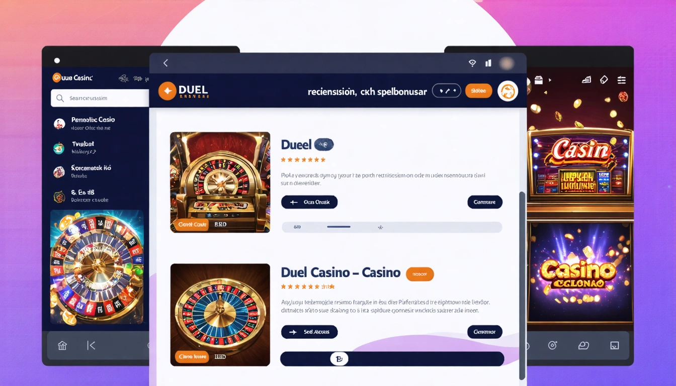 Duel Casino recension och spelbonusar